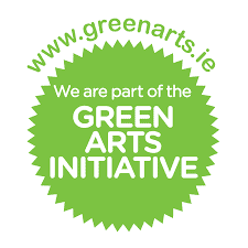 Open Aye. Green Arts Initiative logo